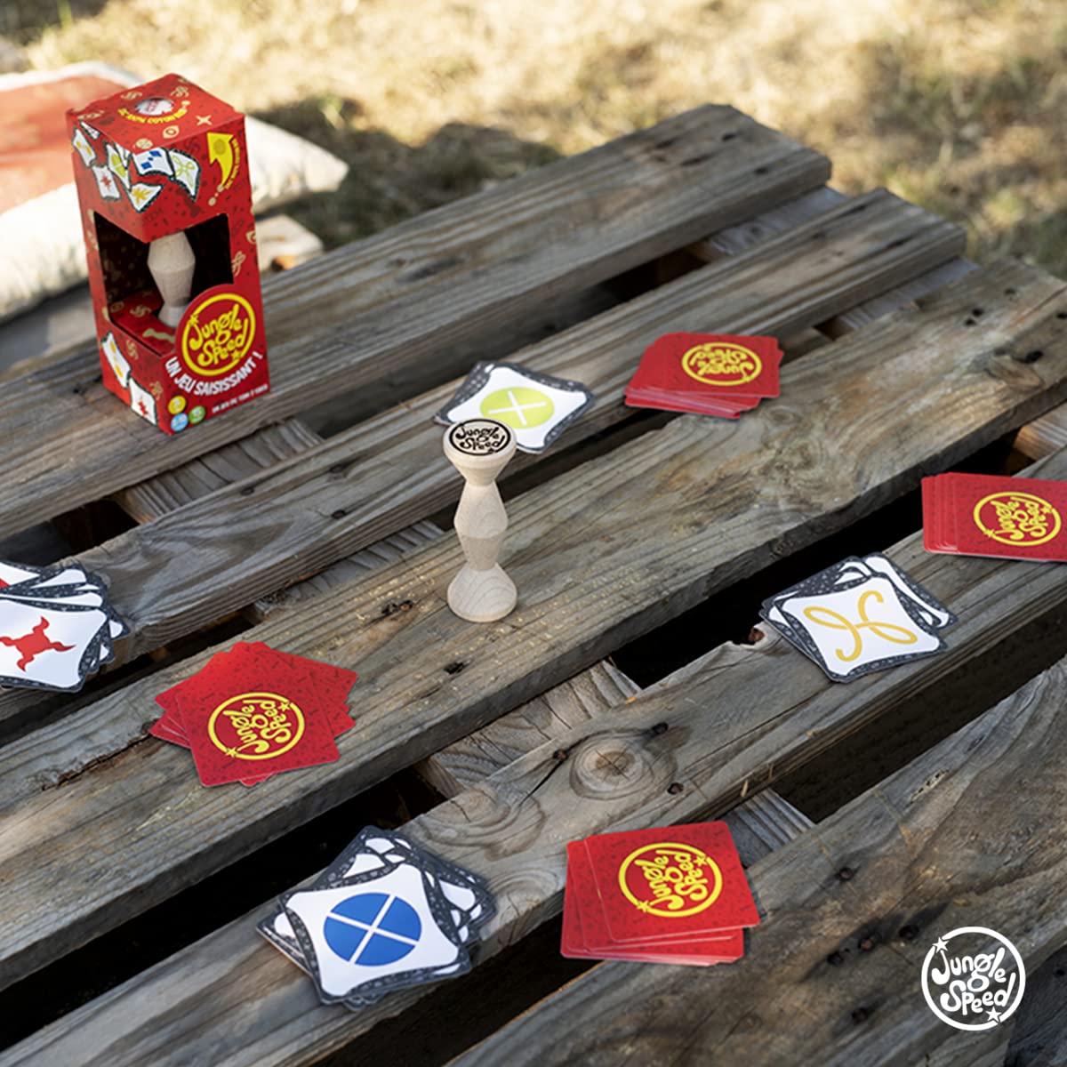 Zygomatic Jungle Speed Eco Box Card Game | Ages 7+ | 2-10 Players | 15 Min Playtime 2