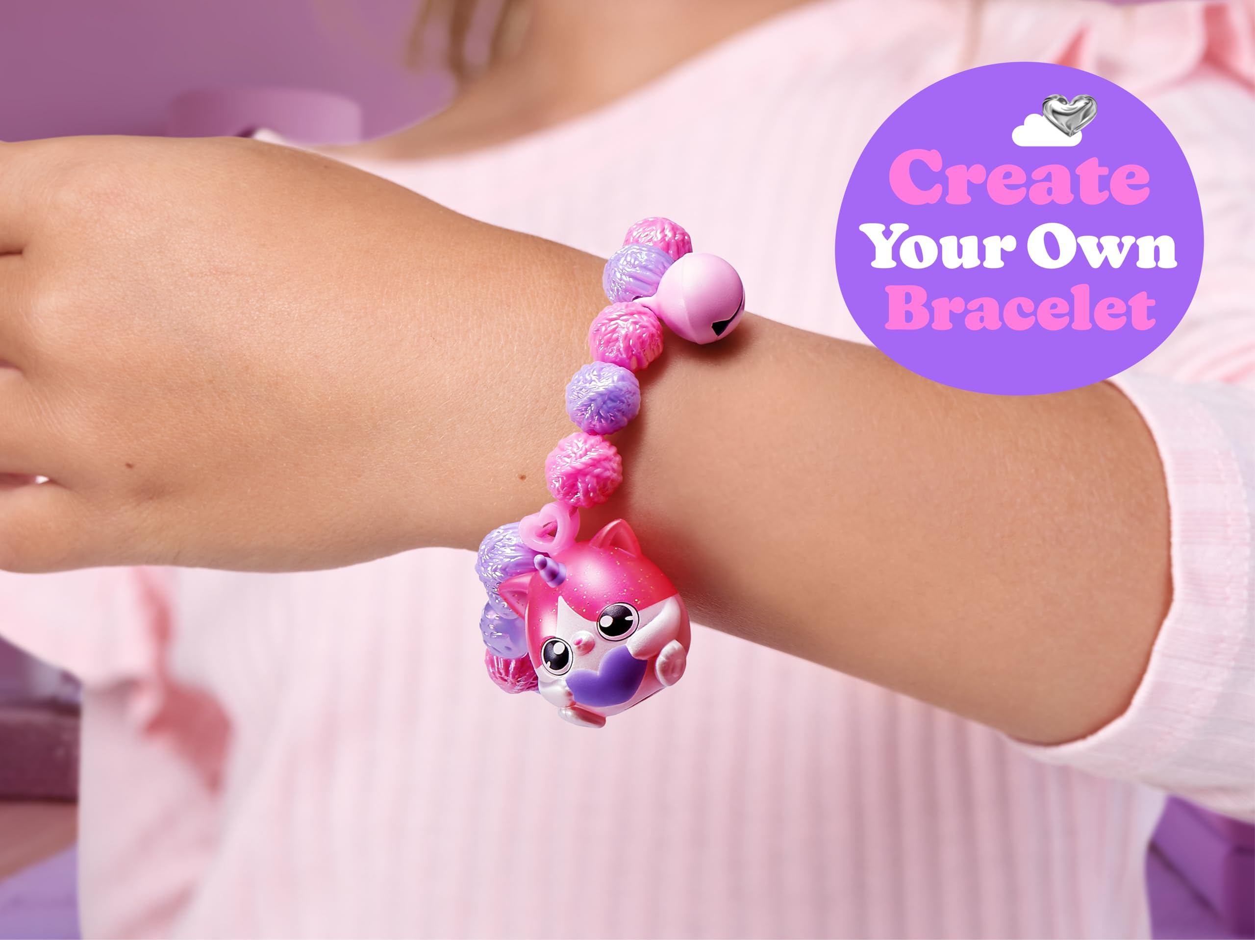 Rainbocorns Kitty Mania Orange Cat (POUNCEKIN) - Plush Hug-to-Hatch Collectible with 40+ Surprises, Ages 3+ 2