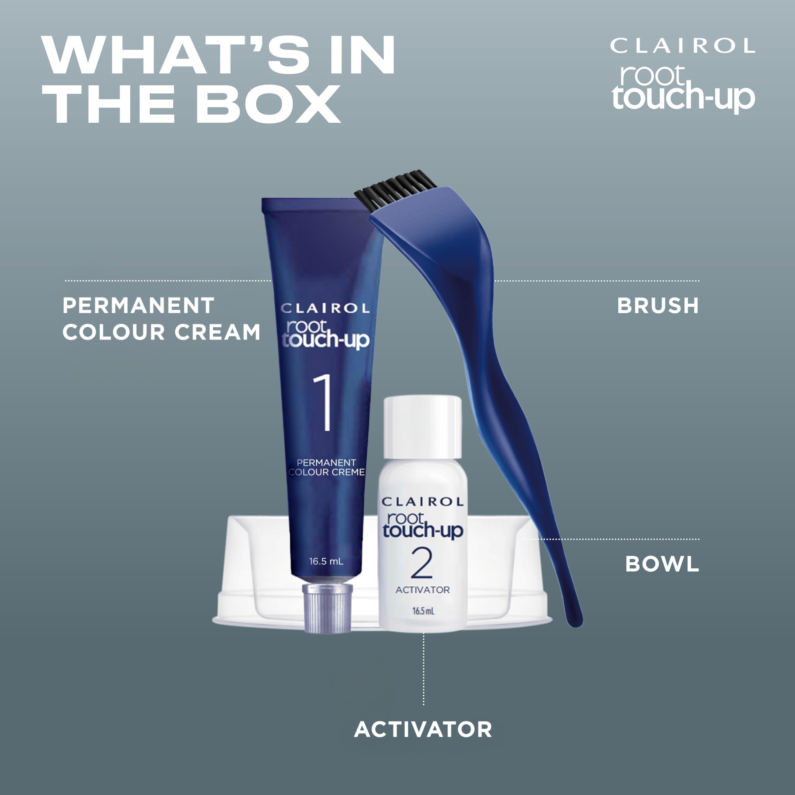 Clairol Root Touch-Up Permanent Hair Dye - 4A Dark Ash Brown
