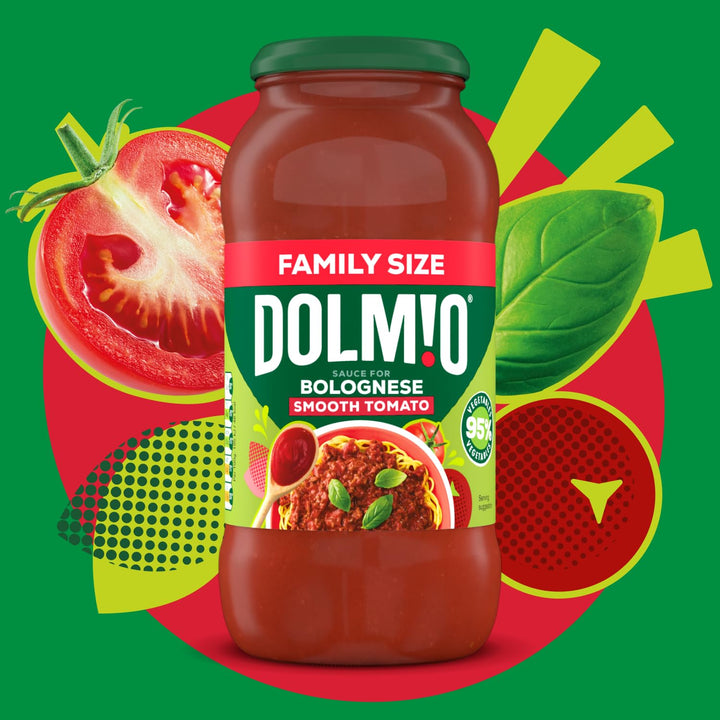 Dolmio Bolognese Smooth Tomato Pasta Sauce Jar (675g)