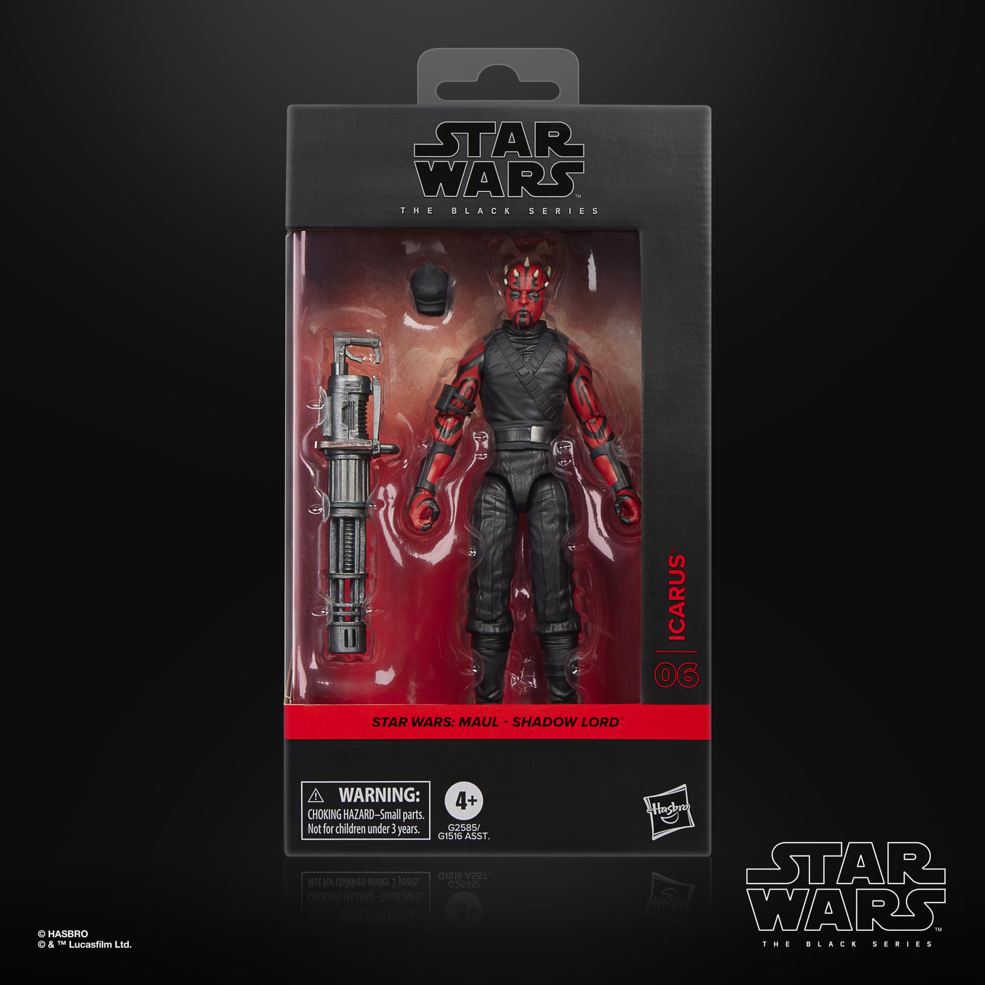 Star Wars The Black Series Icarus, Maul – Shadow Lord 15 cm Action Figure | Ages 4+ | Plastic 2