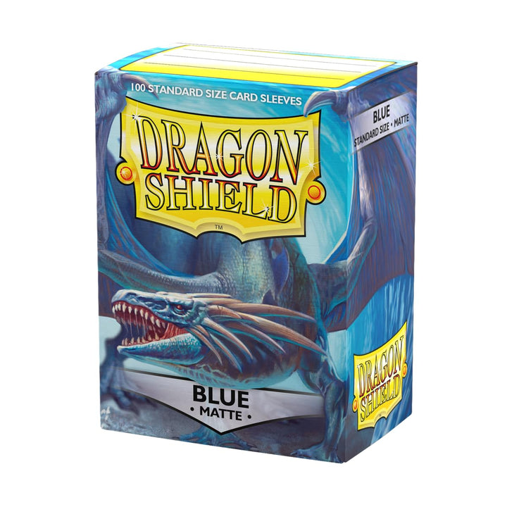 Dragon Shield Matte Blue Standard Size Card Sleeves 100 Pack