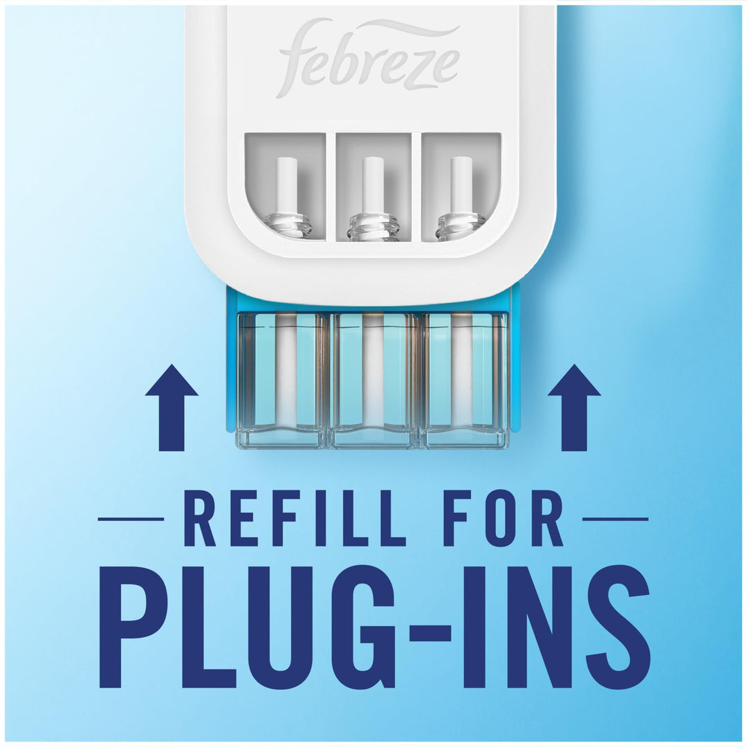 Febreze 3Volution Plug In Air Freshener Refill - Exotic Bloom, 20ml x 7, Pet Odour Eliminator