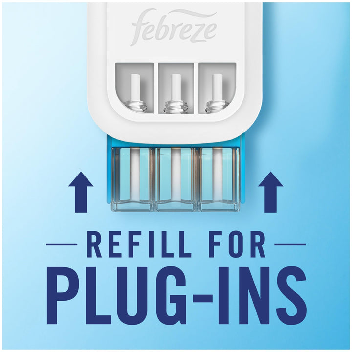 Febreze 3Volution Plug In Air Freshener Refill - Exotic Bloom, 20ml x 7, Pet Odour Eliminator