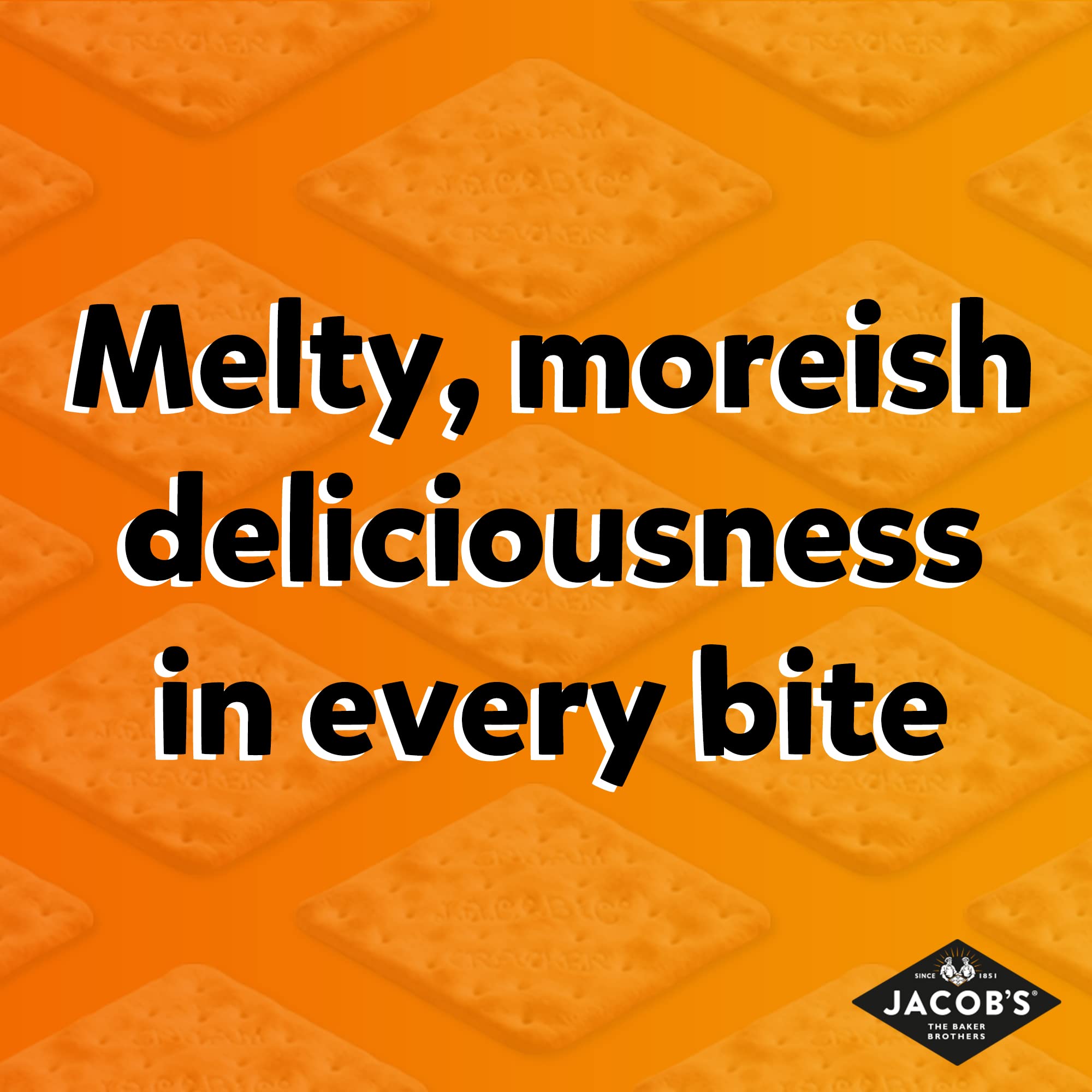 Jacob's Original Cream Crackers, 2 x 200 g (Twin Pack), 400 g Total 4