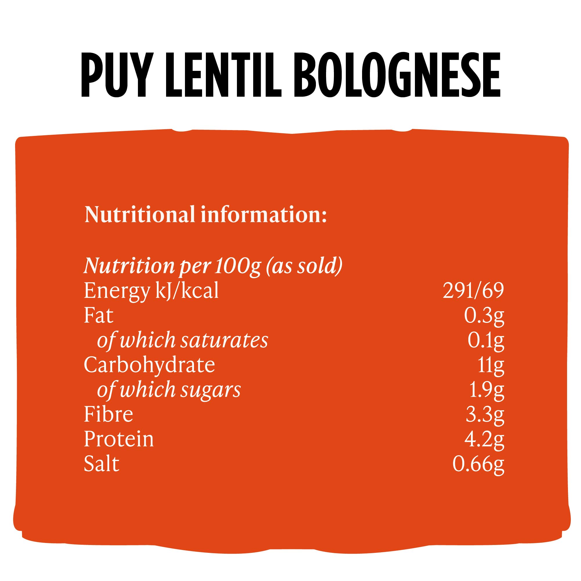 Merchant Gourmet Ready-to-eat Puy Lentil Bolognese - 6 x 280g Pouches | High Fibre & Protein 5