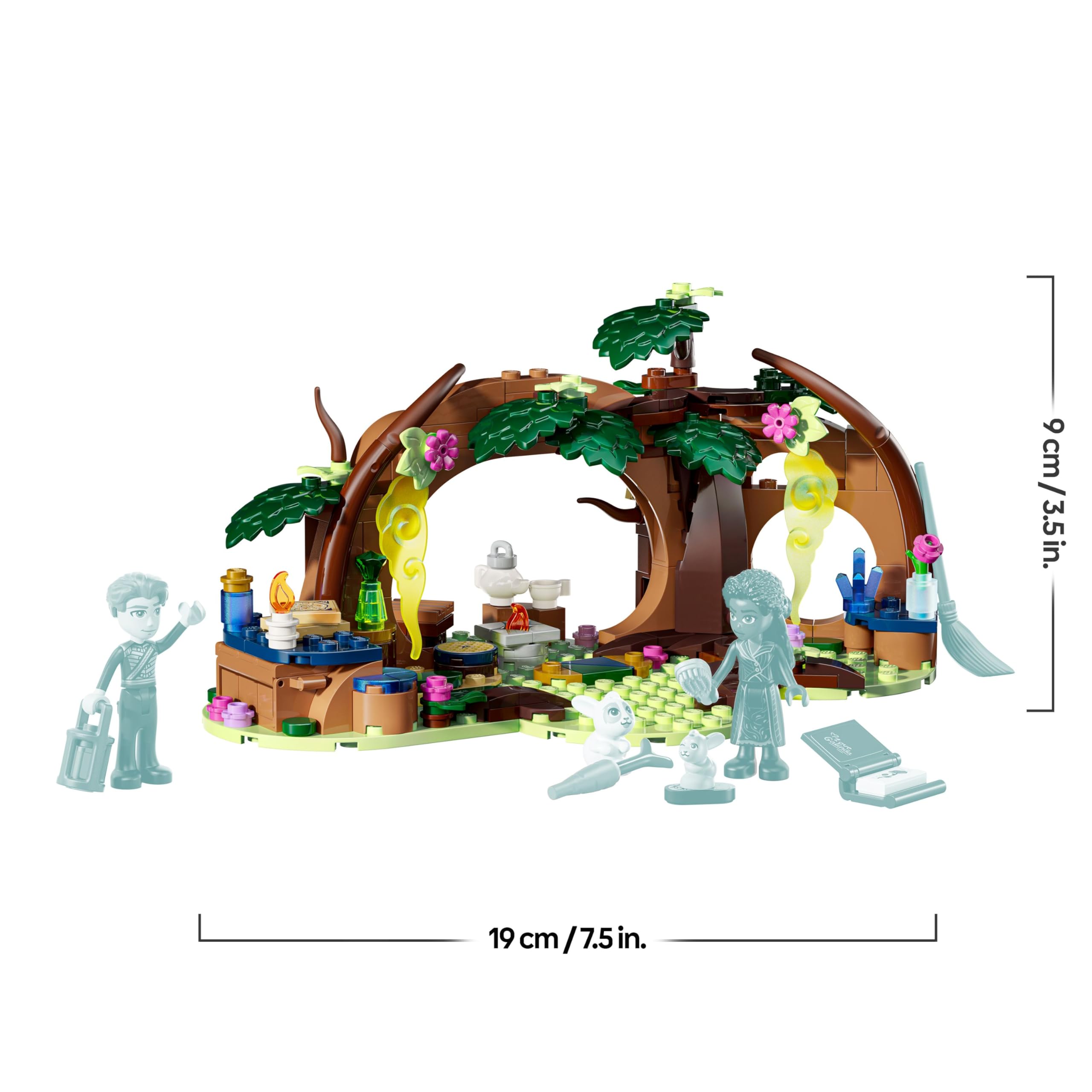 LEGO Wicked Elphaba's Retreat - Forest Building Toy with 2 Mini Dolls & Animal Figures for Ages 7+ 16