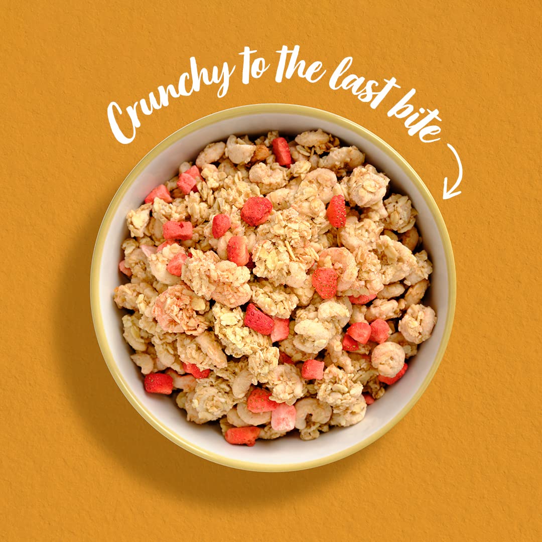 Jordans Country Crisp Strawberry Breakfast Cereal - Oat and Barley Clusters 5