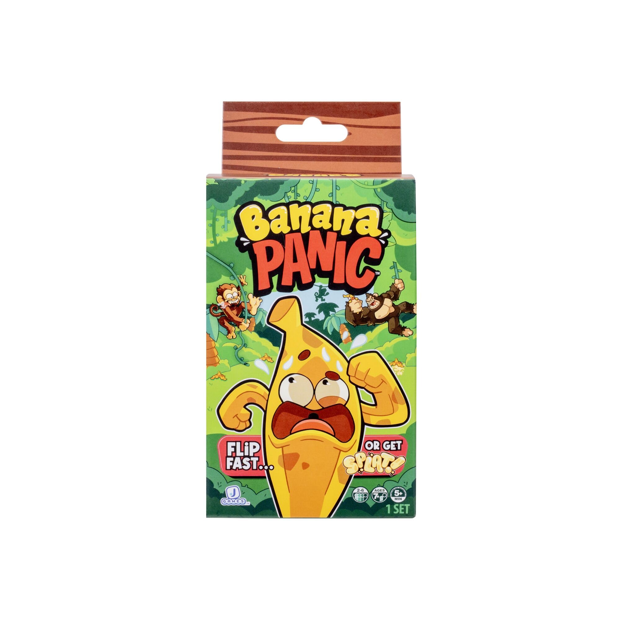 Jazwares Banana Panic Card Game - Fast-Paced Family Fun for Ages 7+ 1