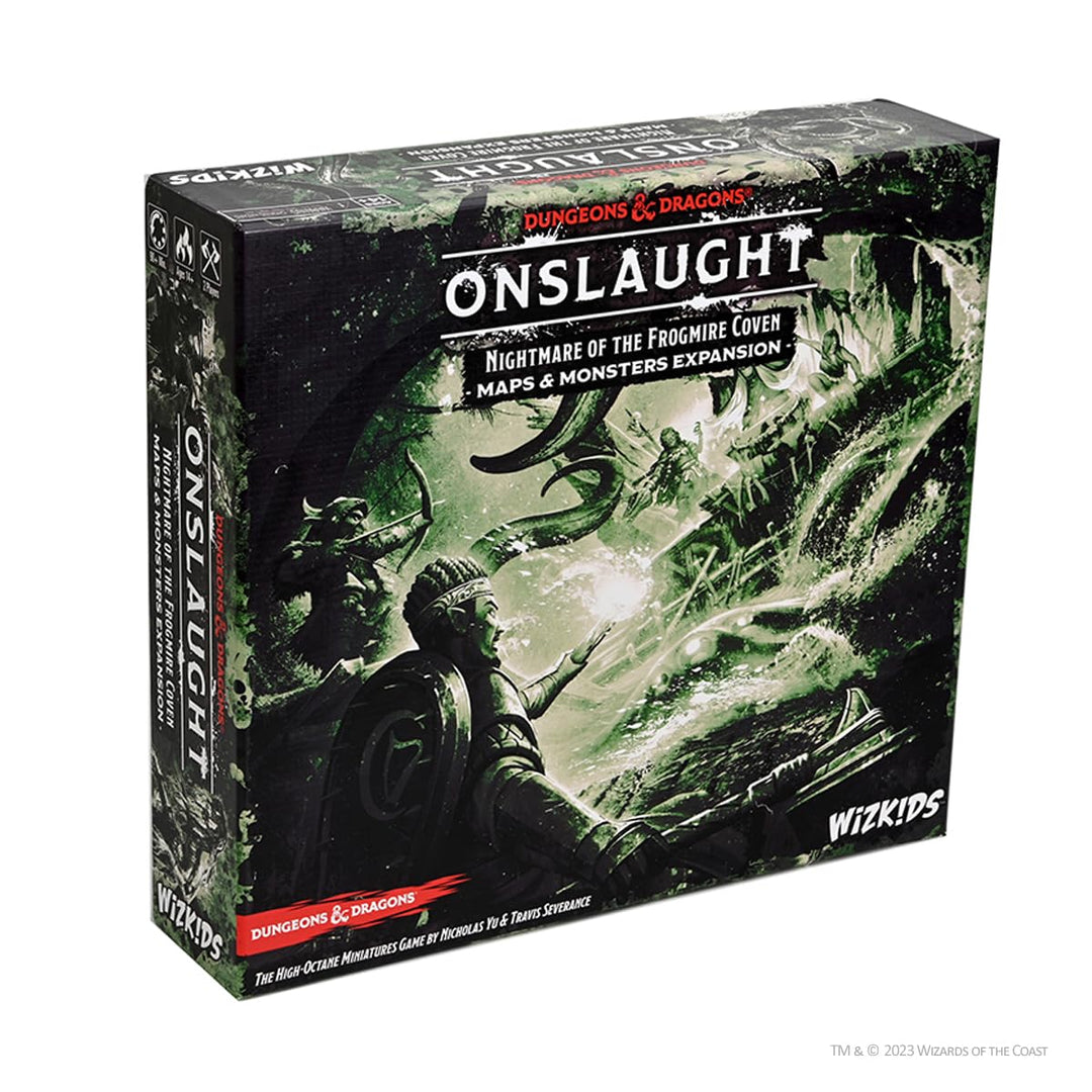 Dungeons & Dragons: Nightmare of the Frogmire Coven - Maps & Monsters Expansion for WizKids Miniatures