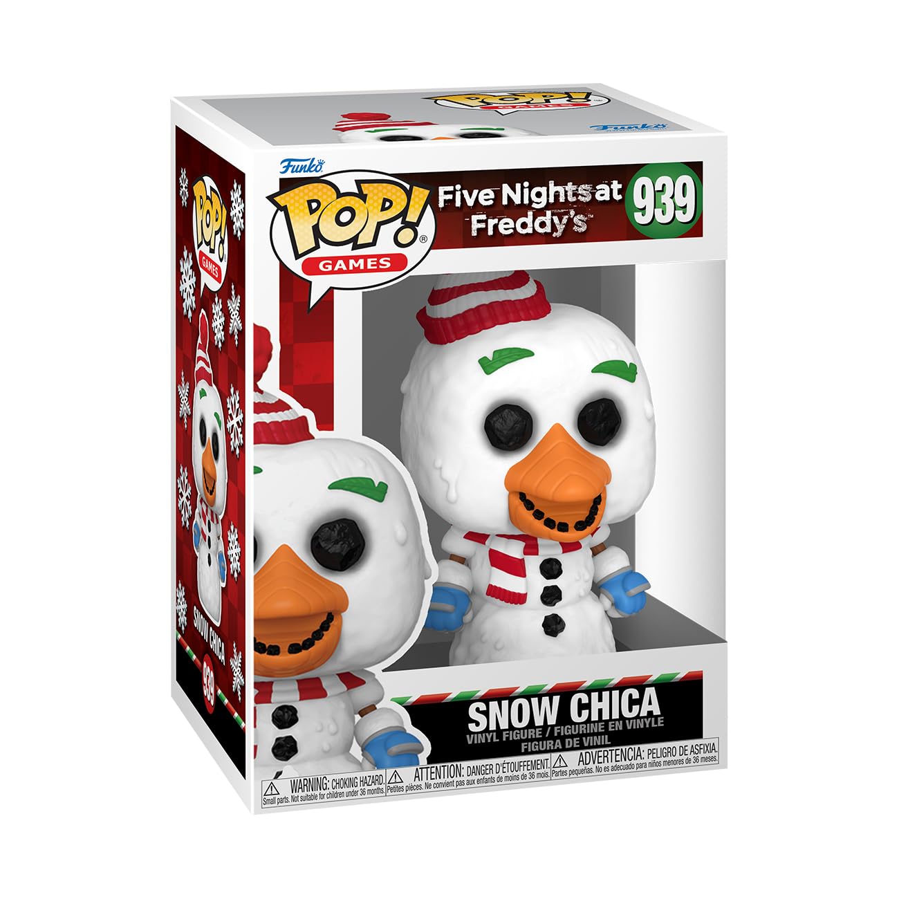 Funko Pop! Games: Five Nights at Freddy's - Holiday Chica the Chicken Vinyl Figure (72486) 9