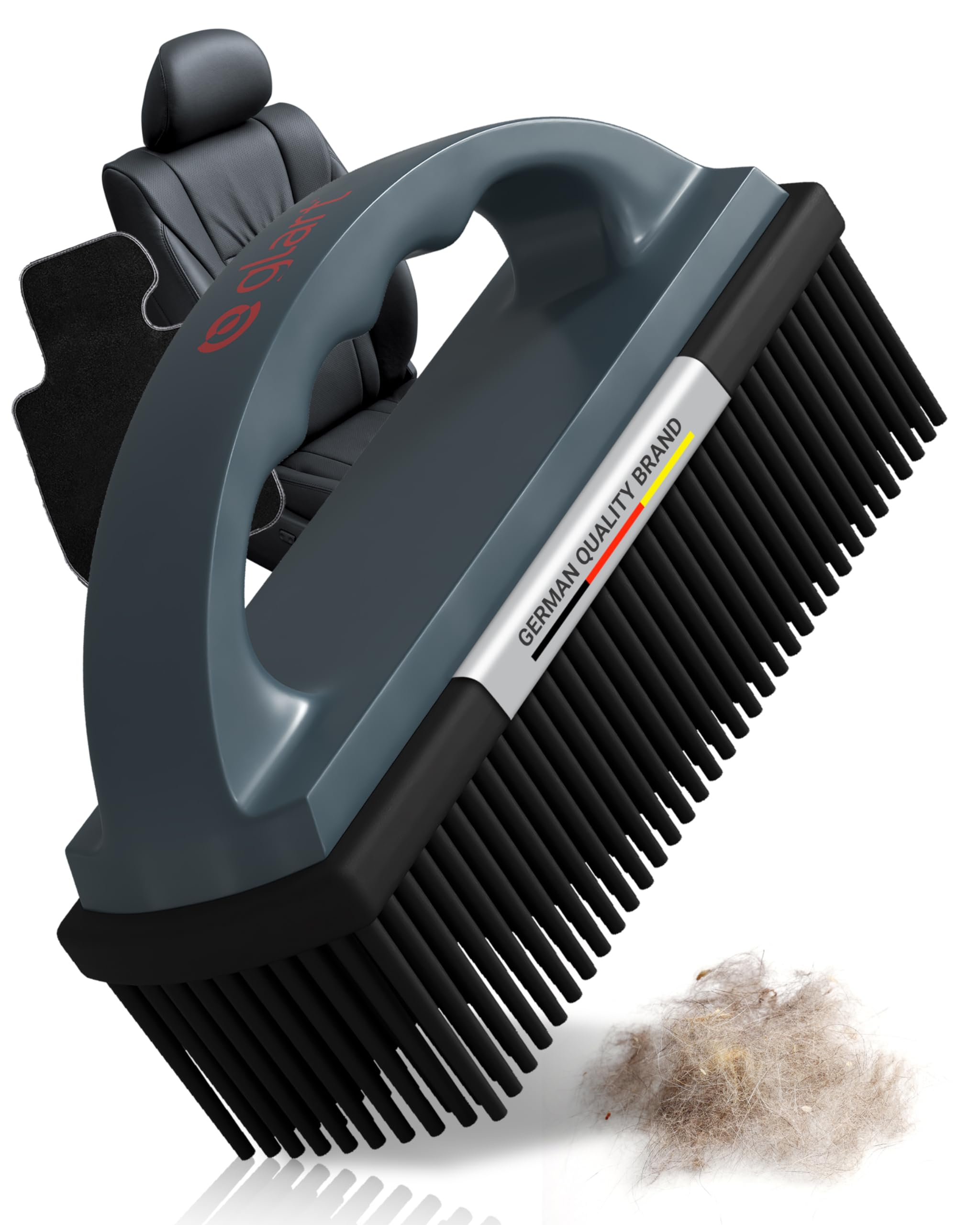 Glart 44THB Pet Hair Remover Silicone Brush for Dog & Cat Hair | Reusable & Chemical-Free 8