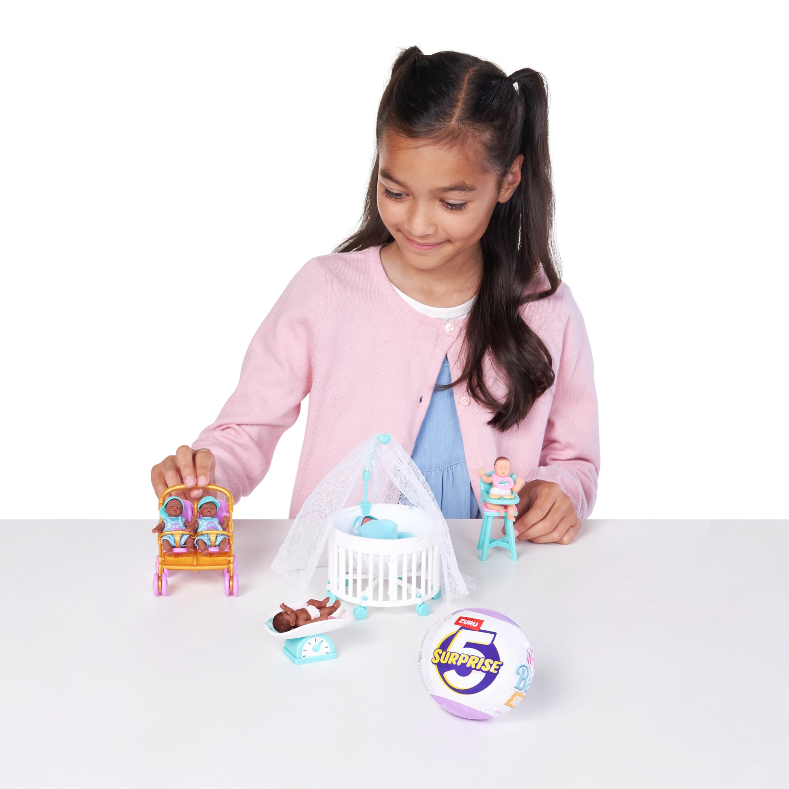 5 Surprise My Mini Baby Series 2 by ZURU - Collectible Mystery Capsule with Playset, 3+ Years 6