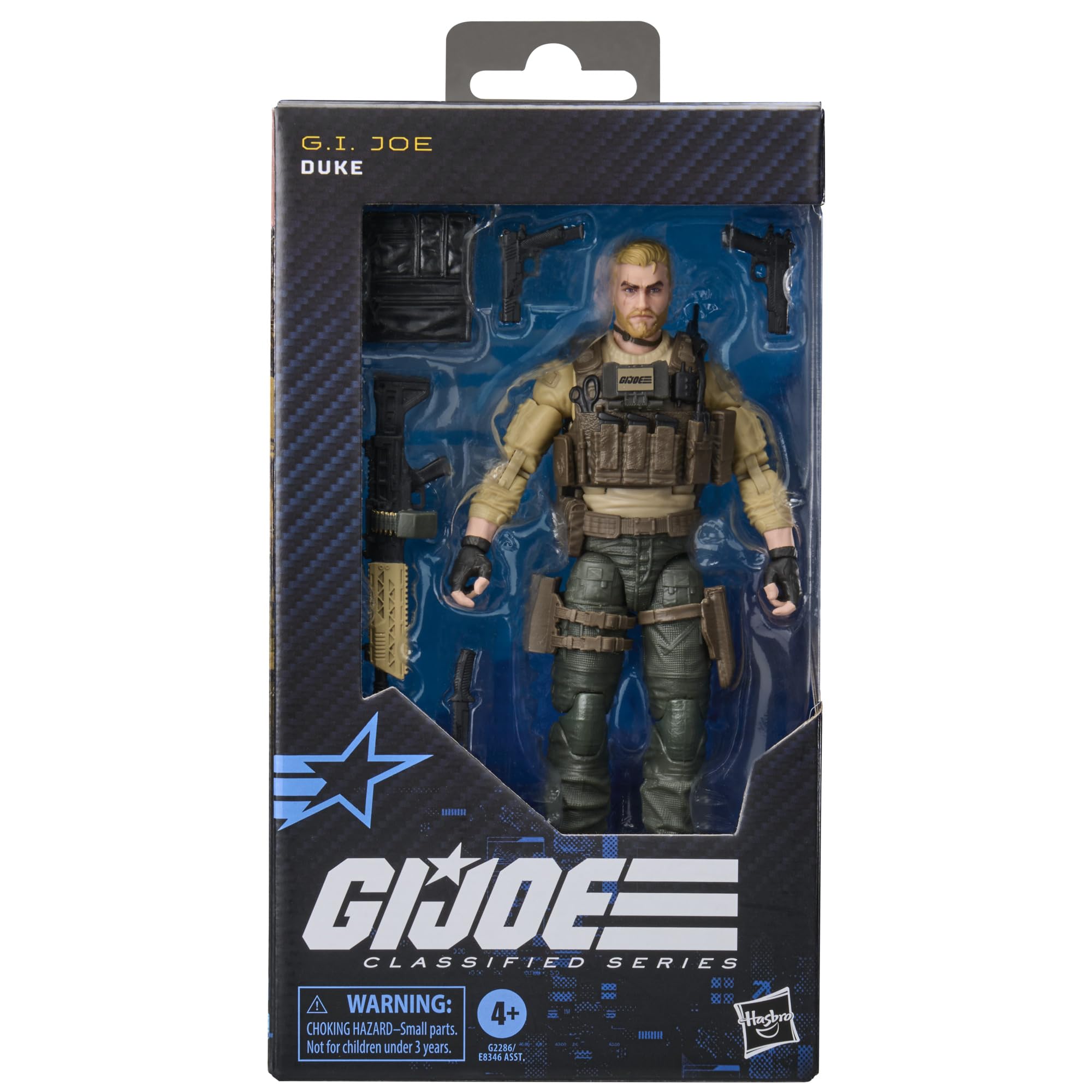 G.I. JOE Classified Series #208 Duke Action Figure - 15 cm Scale, 6 Accessories, Ages 4+