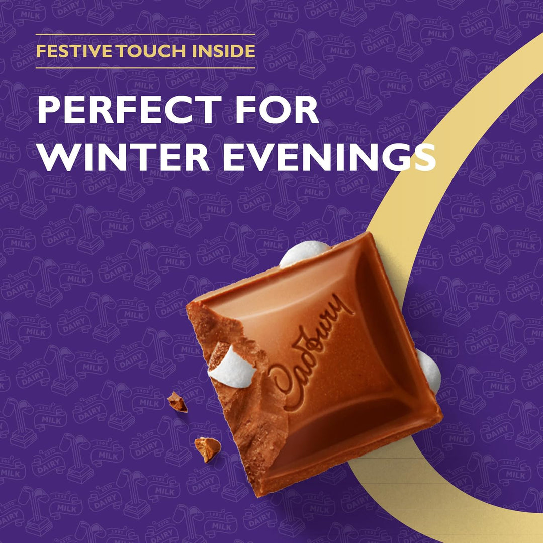Cadbury Dairy Milk Mini Snowballs Chocolate Bar, 110g