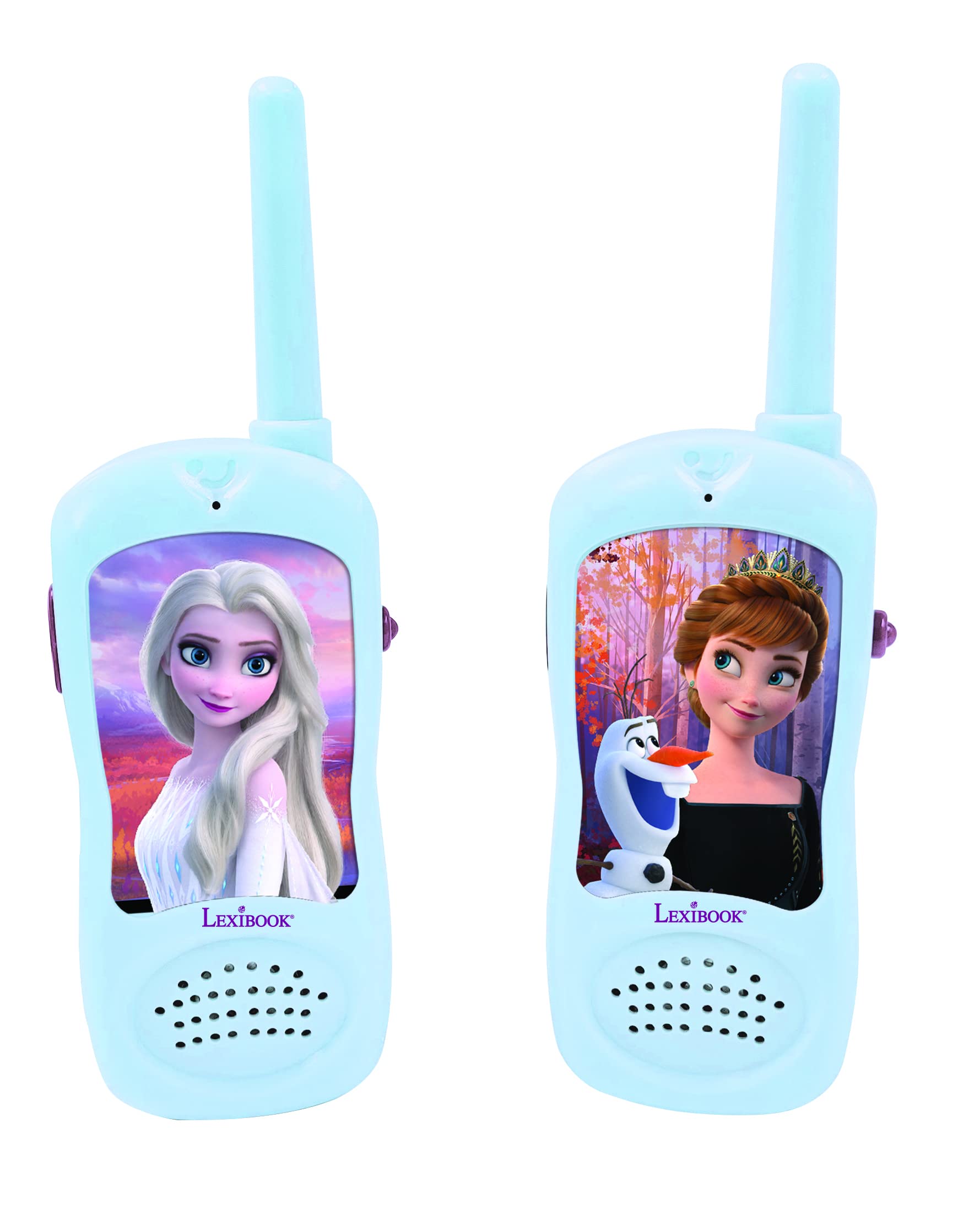 LEXIBOOK Frozen Walkie-Talkies - Disney Elsa Anna Olaf Communication Game for Kids