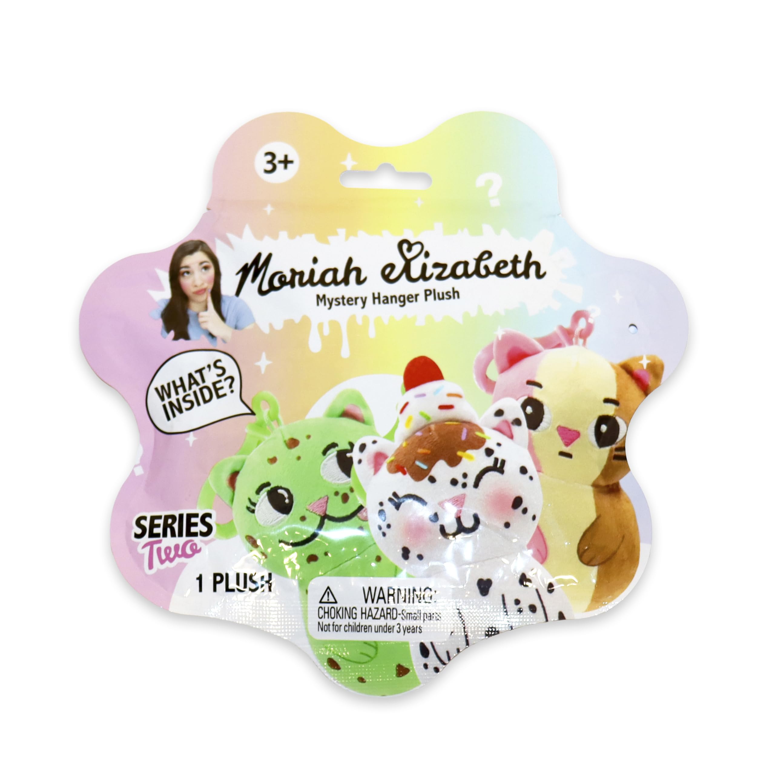 Moriah Elizabeth Mystery Hanger Plush Series 2 - Collectible Mini Plush Clip-On 1