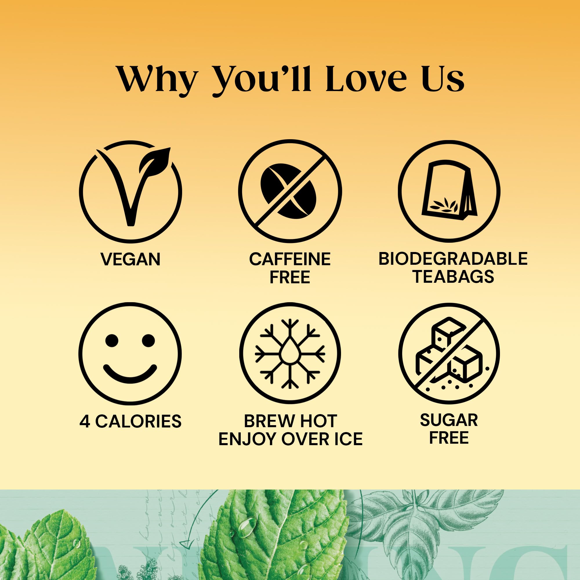 Twinings Pure Peppermint 80 Tea Bags, 160g - Naturally Caffeine Free Herbal Tea 11