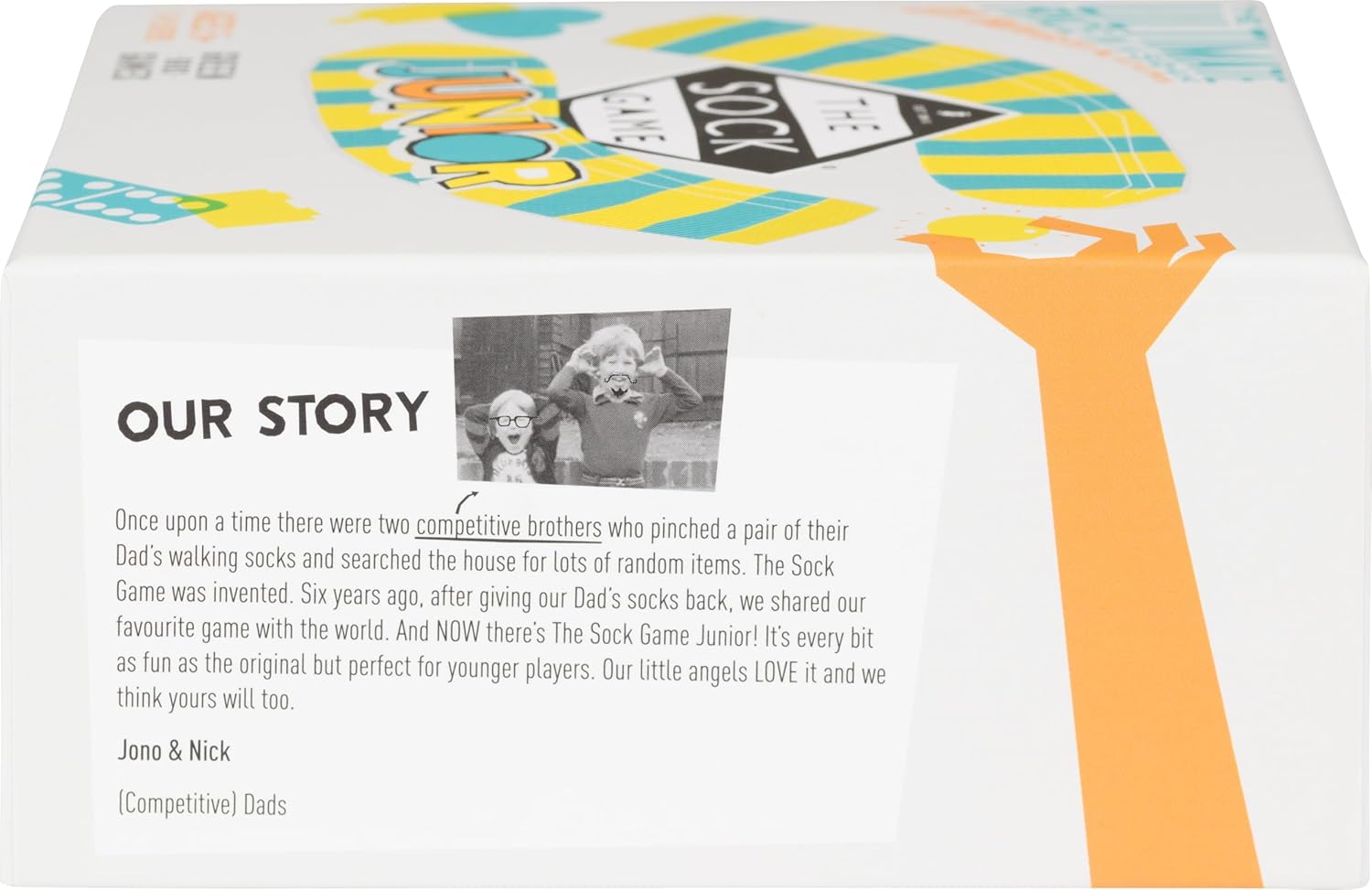 Green Brothers Games The Sock Game Junior Familienbrettspiel für Kinder ab 5 Jahren 3