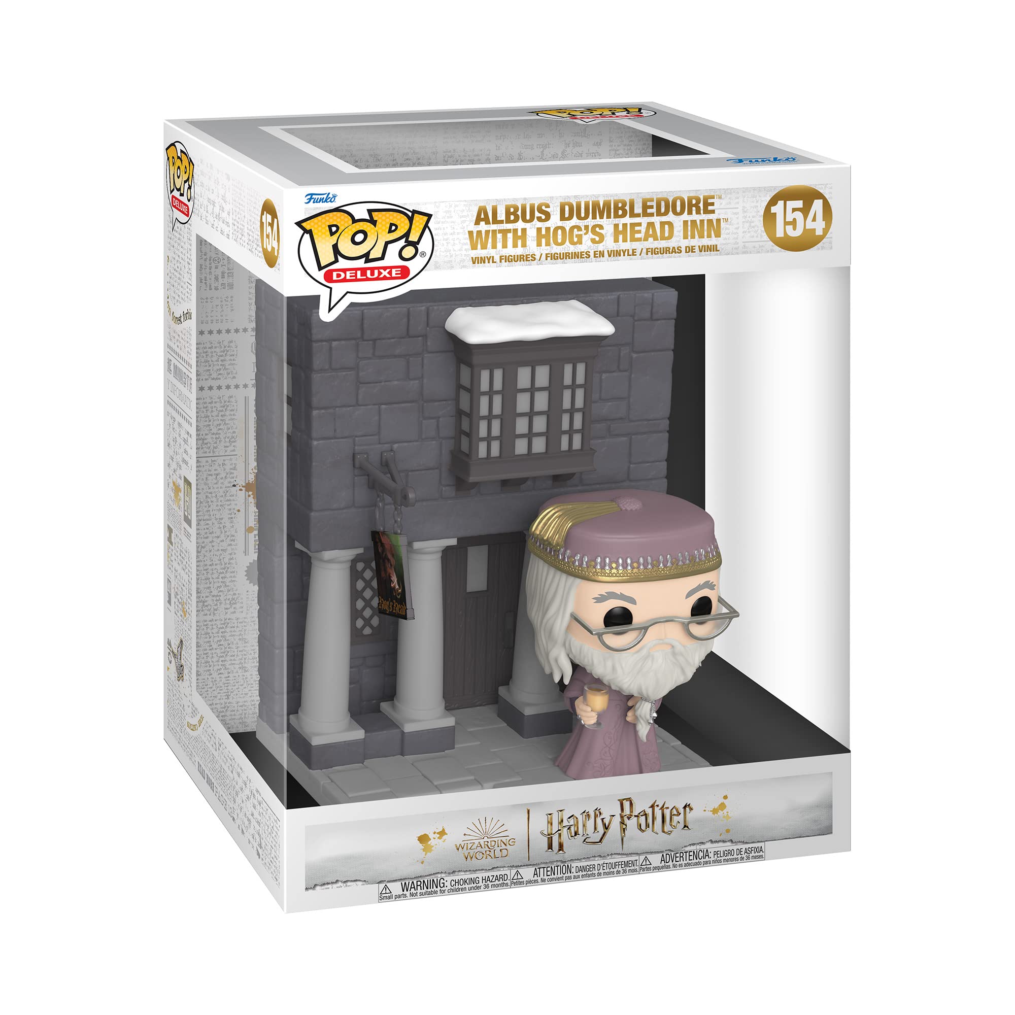 Funko Pop! Town - Albus Dumbledore with Hog's Head Inn Vinyl Figure #154 (65646) 4