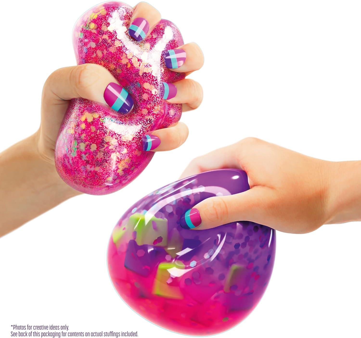 John Adams Doctor Squish Squishy Maker Refill Pack | DIY Squishy Kit with Slime Powder, TPR Squishies, Sparkles & Confetti for Creative Play 5