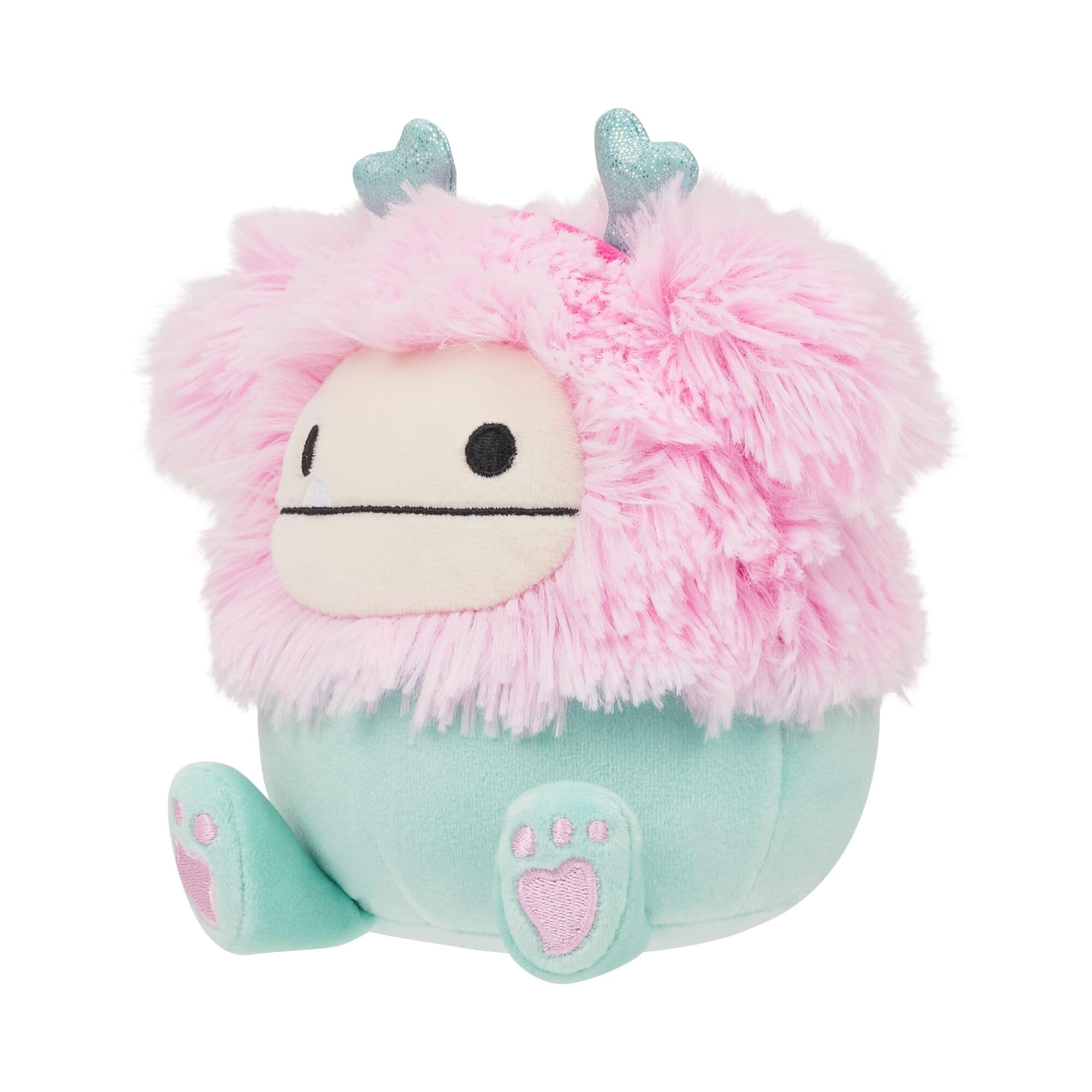 Squishmallows Bessem the Bigfoot Plush - 7.5-Inch Valentine's Edition | Polyester | Unisex Children
