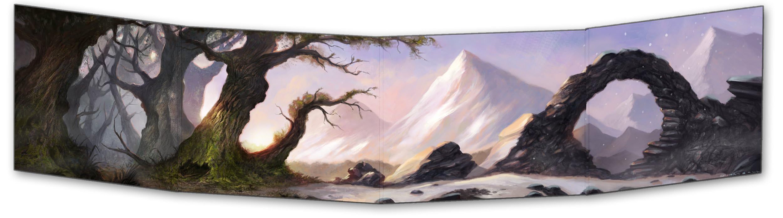 Loke BattleMats GM Screen Terrain & Random Encounters RPG Accessory Ages 14+