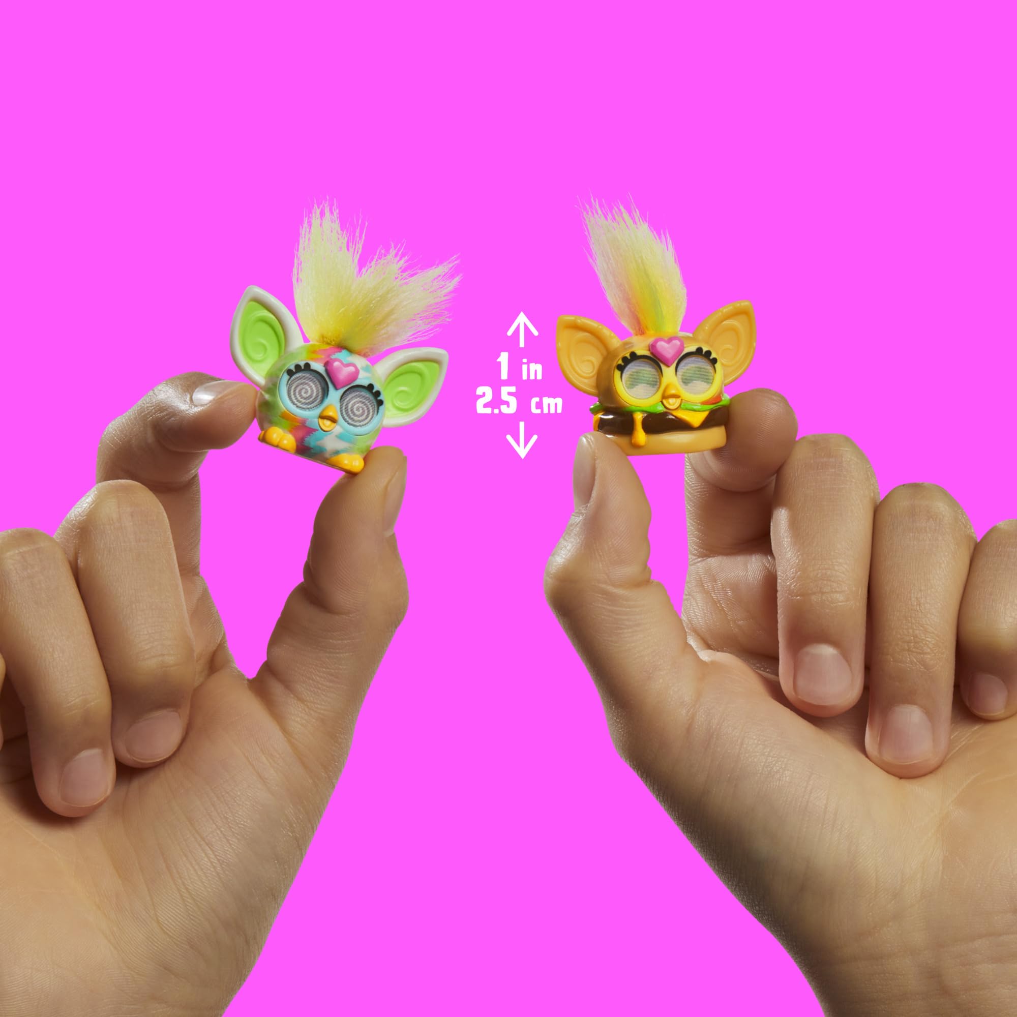 Furby Minis Figure 12 Pack Series 1 - Collectible Pocket-Sized Toys with Changing Eyes 5