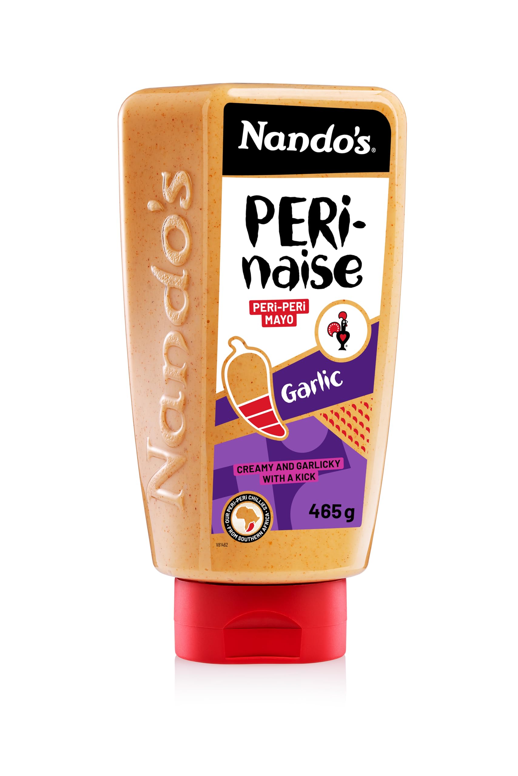 Nando's Perinaise Garlic Peri-Peri Mayonnaise - Creamy Peri-Peri Flavor | 465g Jar