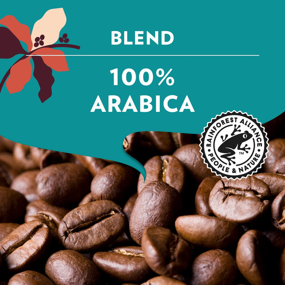 Lavazza Tales of Milano Coffee Ground - 100% Arabica, Aromatic Notes of Honey and Dried Fruit, Intensity 7/10, Light Roasting, 200 g