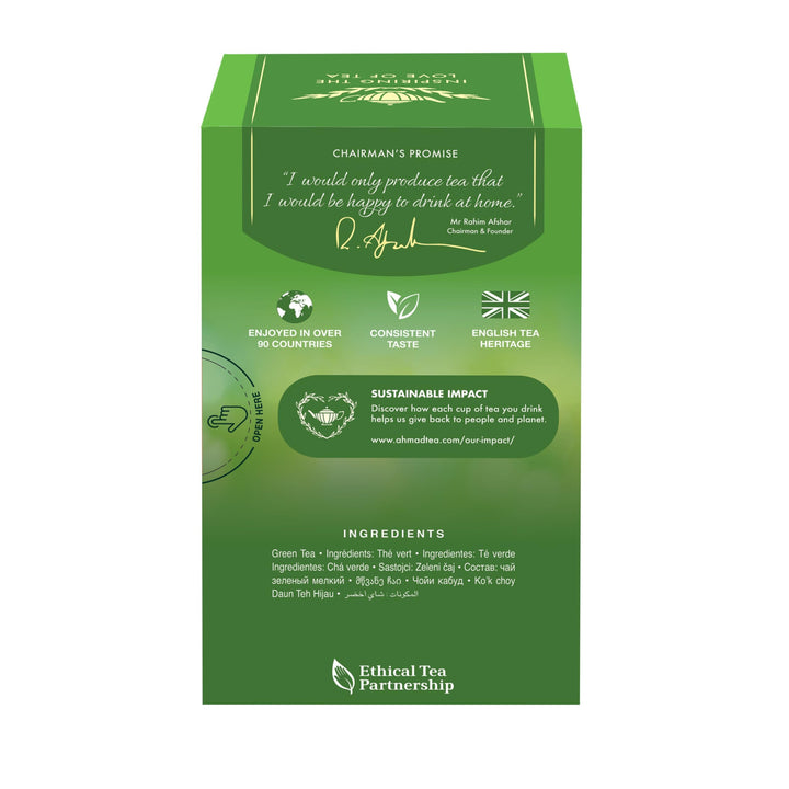 Ahmad Tea - Green Tea Pure (20 Teabags)