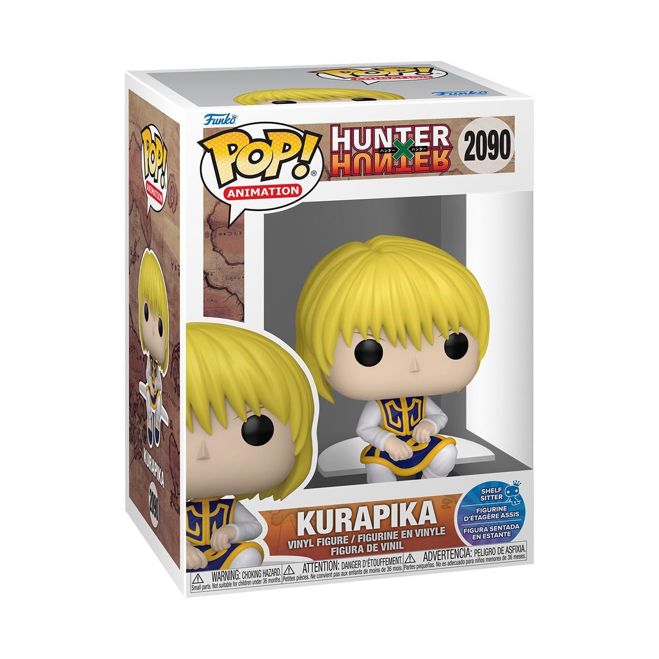 Funko Pop! Animation: Hunter X Hunter - Kurapika Shelf Sitter Collectible Figure | Vinyl | 3.75 in