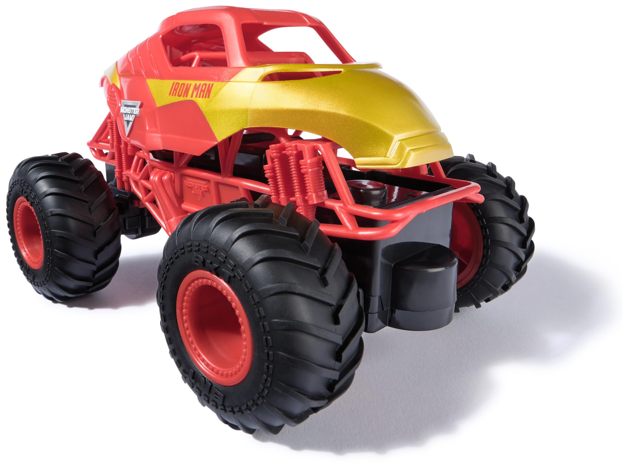 Monster Jam, Marvel Iron Man RC Monster Truck, 1:24 Scale, Kids’ Toys for Boys a 8