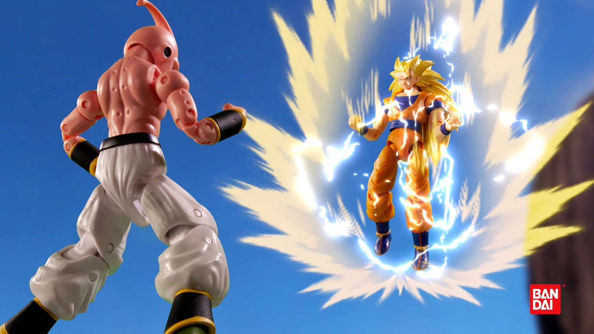 Bandai Dragon Stars Super Saiyan 3 Goku Action Figure - 17cm Articulated Anime Toy 7