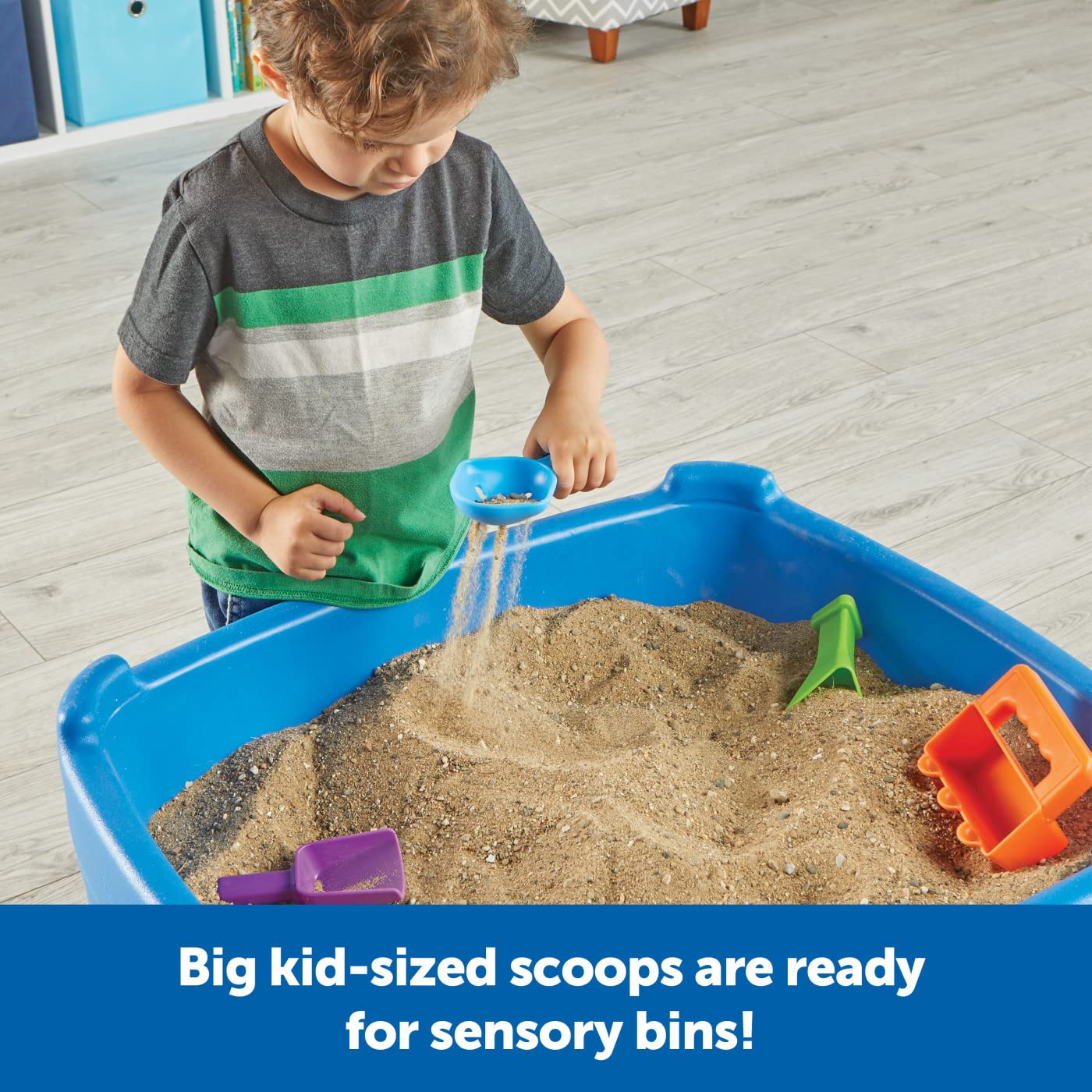 Learning Resources Helping Hands Sensory Scoops - Fine Motor Skills Toys for Ages 3+ | 4 Pieces 4