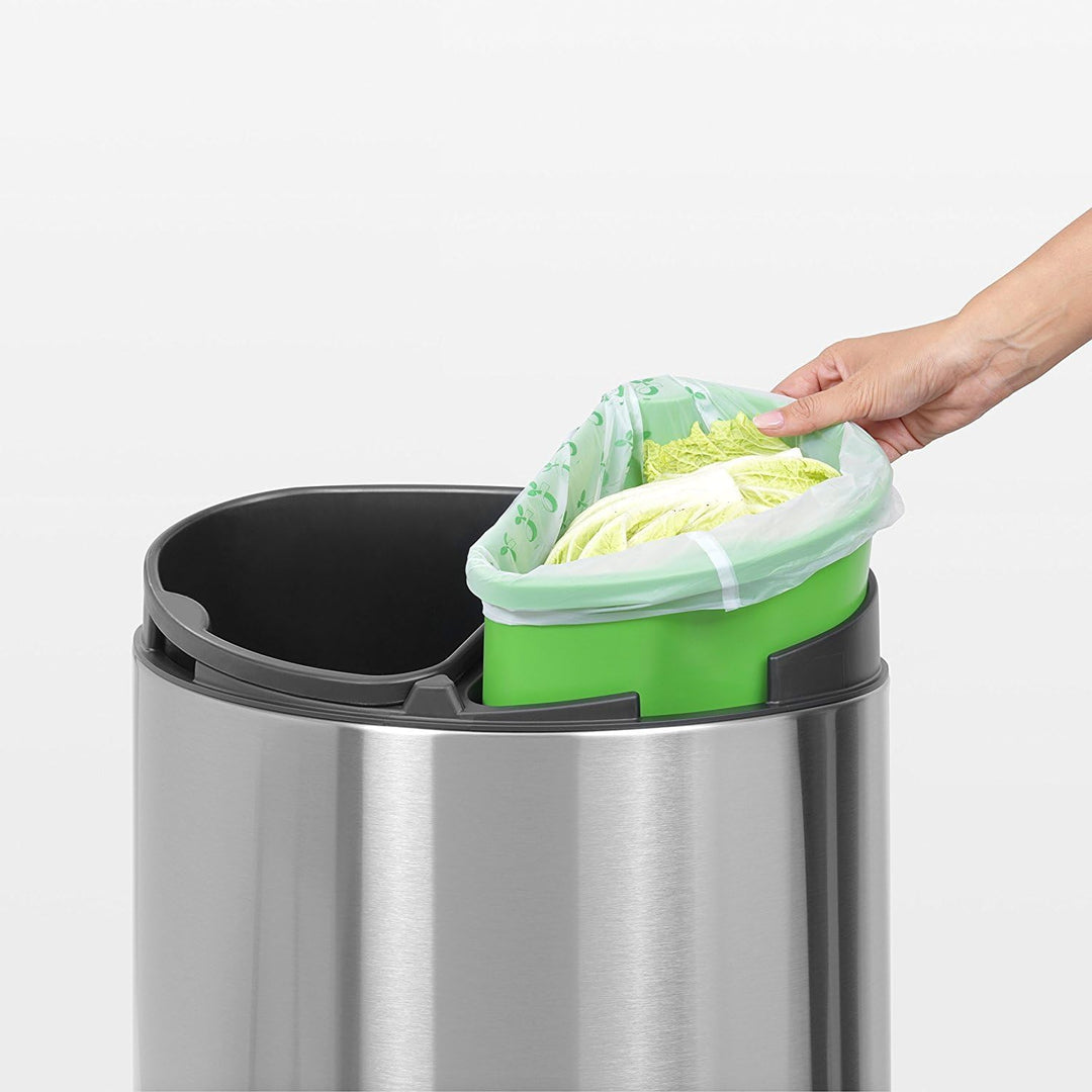 Brabantia - Food Waste Caddy Compostable Bin Liners 10 L (Code K, 10 Pack)