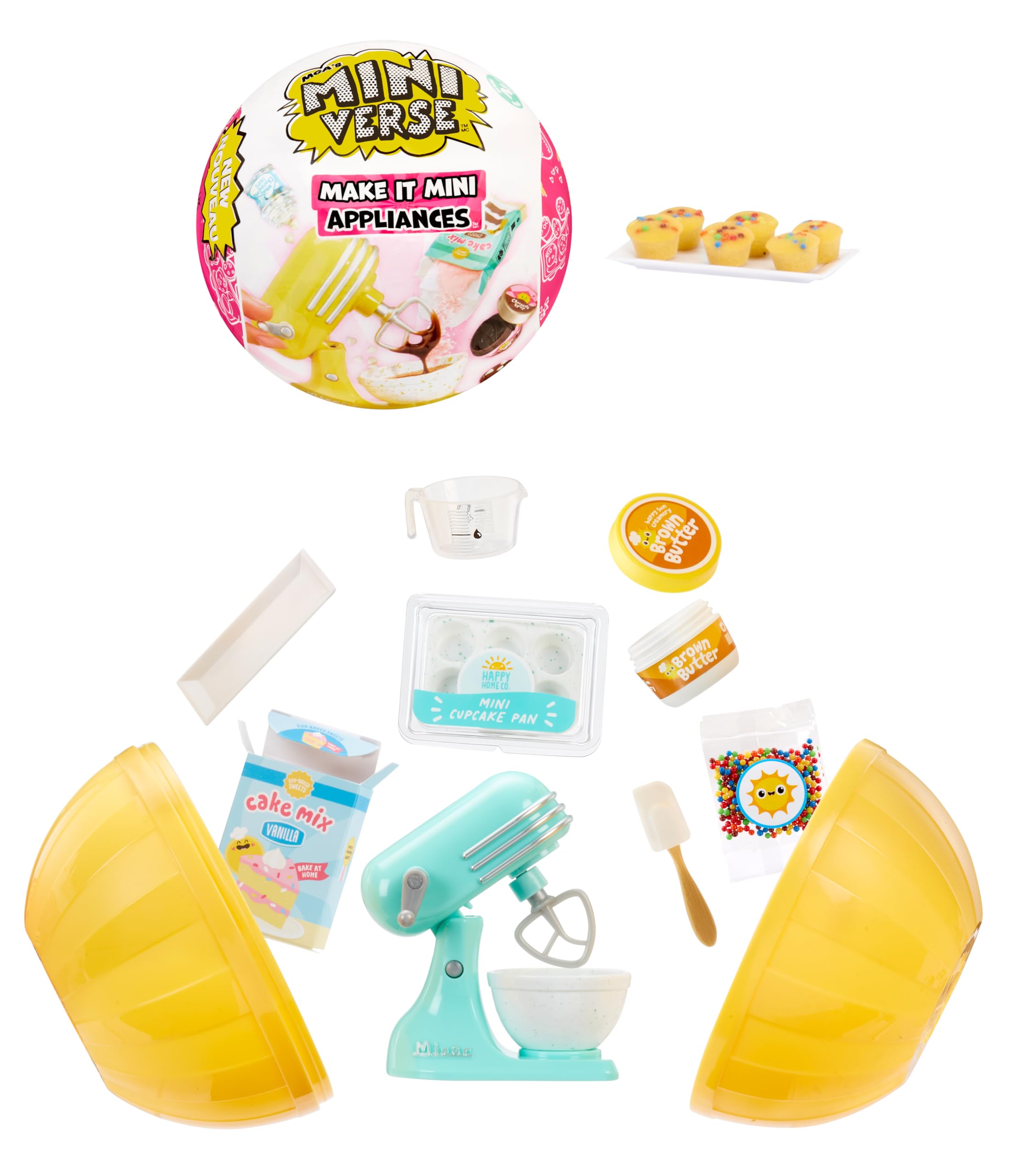 MGA's Miniverse Make It Mini Appliances Series 2 - Working Mini Collectible Kitchen Toys 1