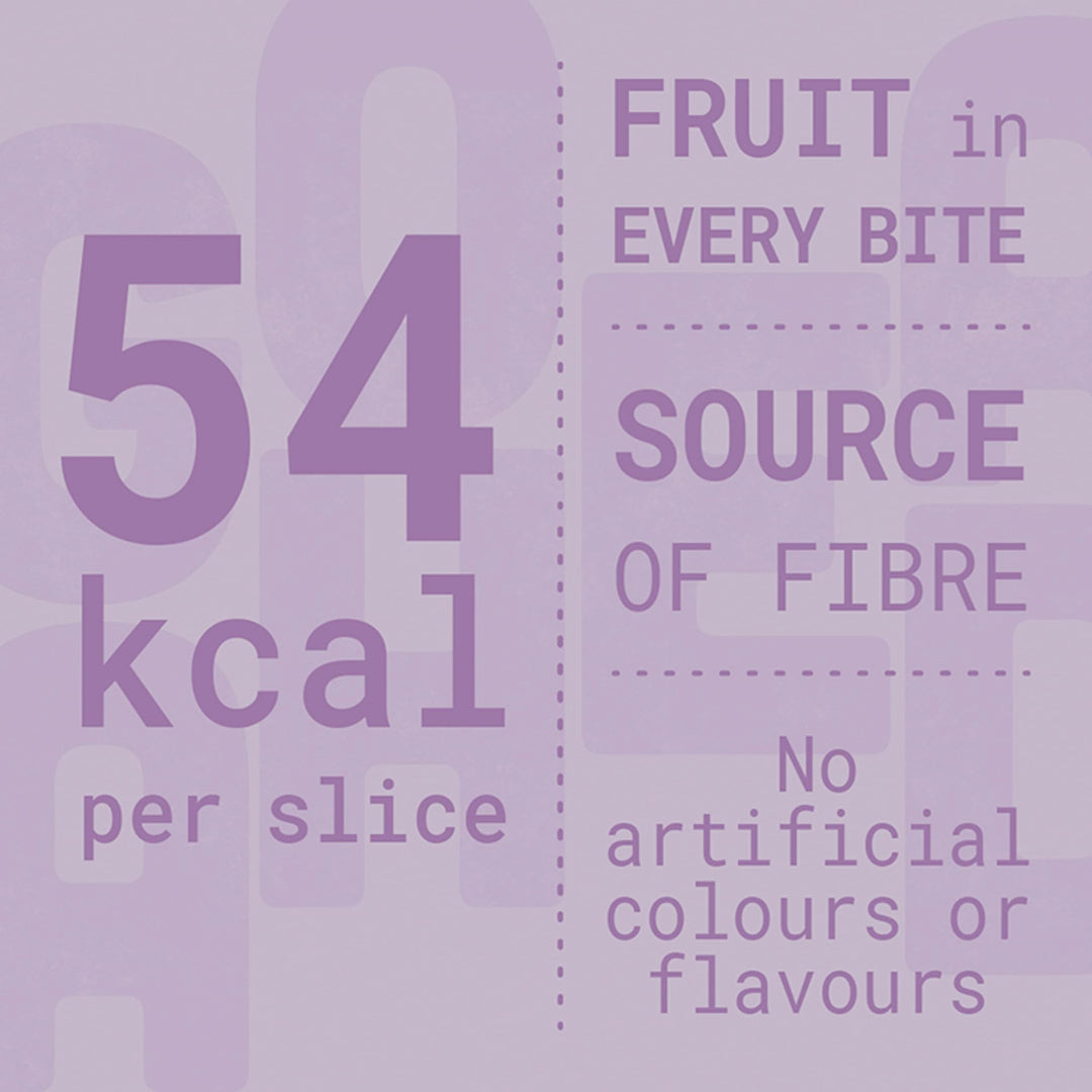 Go Ahead Forest Fruit Crispy Fruit Slice 4 Snack Bars, 174 g