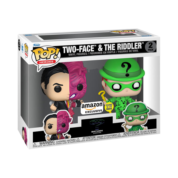 Funko Pop! Vinyl - Batman Forever Two-Face & The Riddler Exclusive (62479)