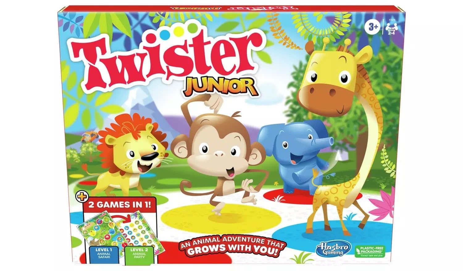 Hasbro Gaming Twister Junior Classic Party Game for Kids 3+ 10