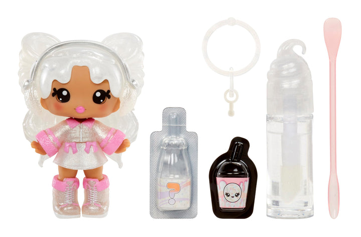 Yummiland Lip Gloss Doll - DIY Lip Gloss Kit with Scented Character & Customisable Fashion - Ages 3+