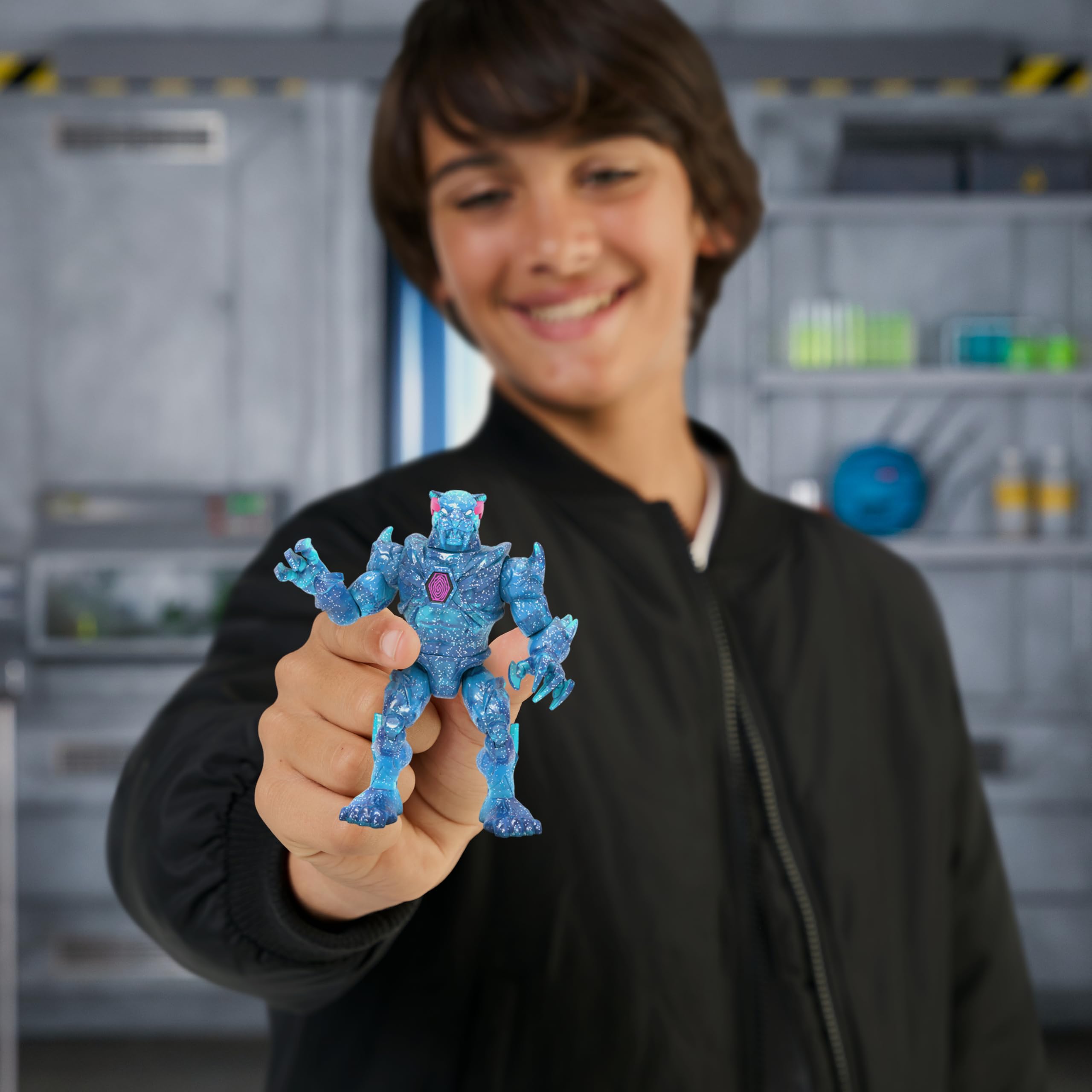 MRBEAST LAB Hybrids Multi Pack - Mix & Match Action Figures with Golden Dragon Parts 3