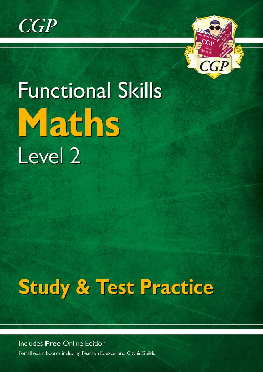 CGP Functional Skills Maths Level 2 - Study & Test Practice for 2021 & Beyond