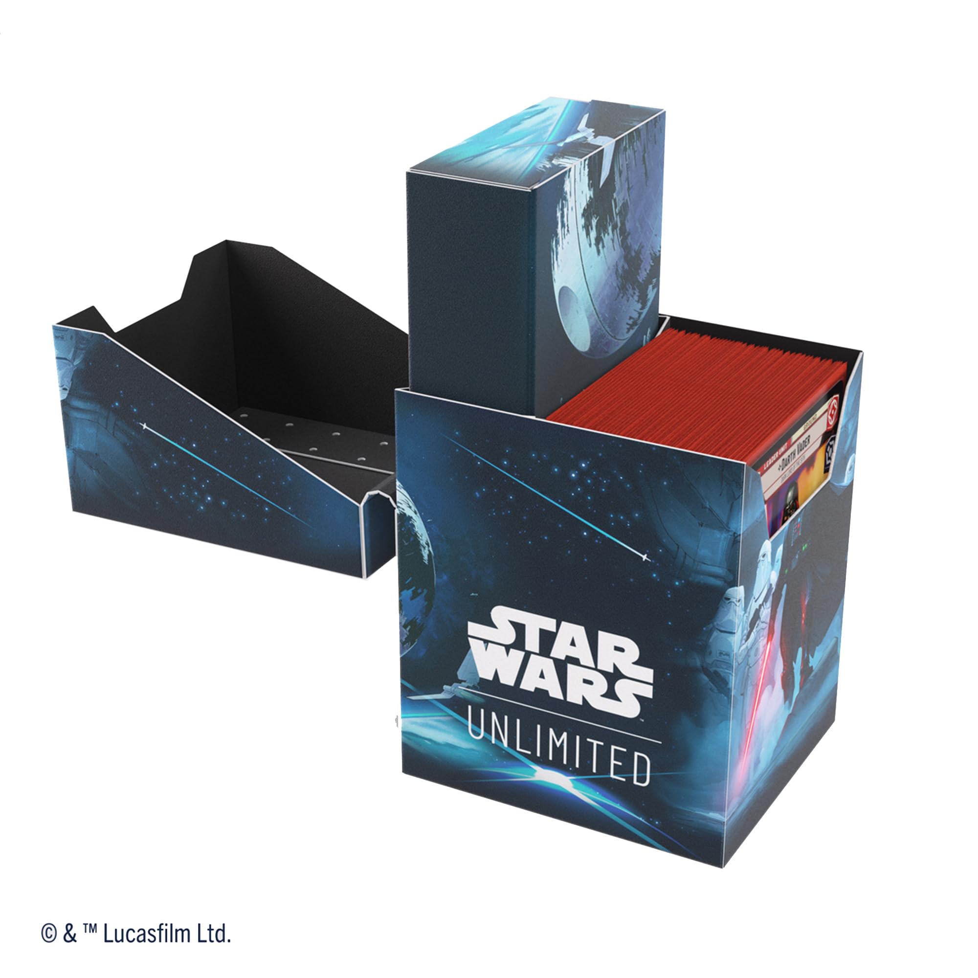 Star Wars Unlimited Soft Crate - Darth Vader - Card Storage with Token Box 6