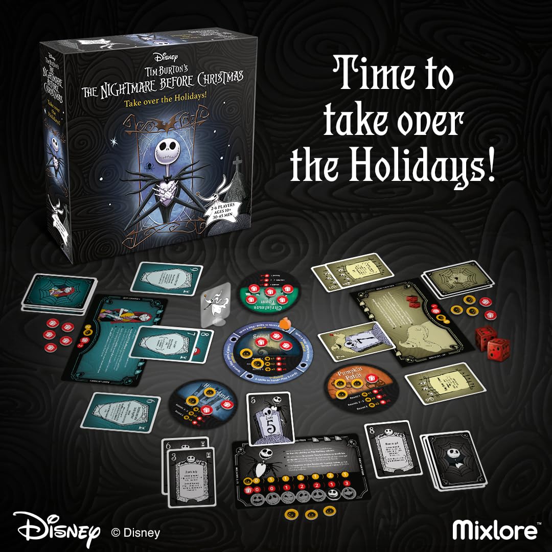 Mixlore The Nightmare Before Christmas – Übernimm die Kontrolle über die Feiertage, Kartenspiel 4
