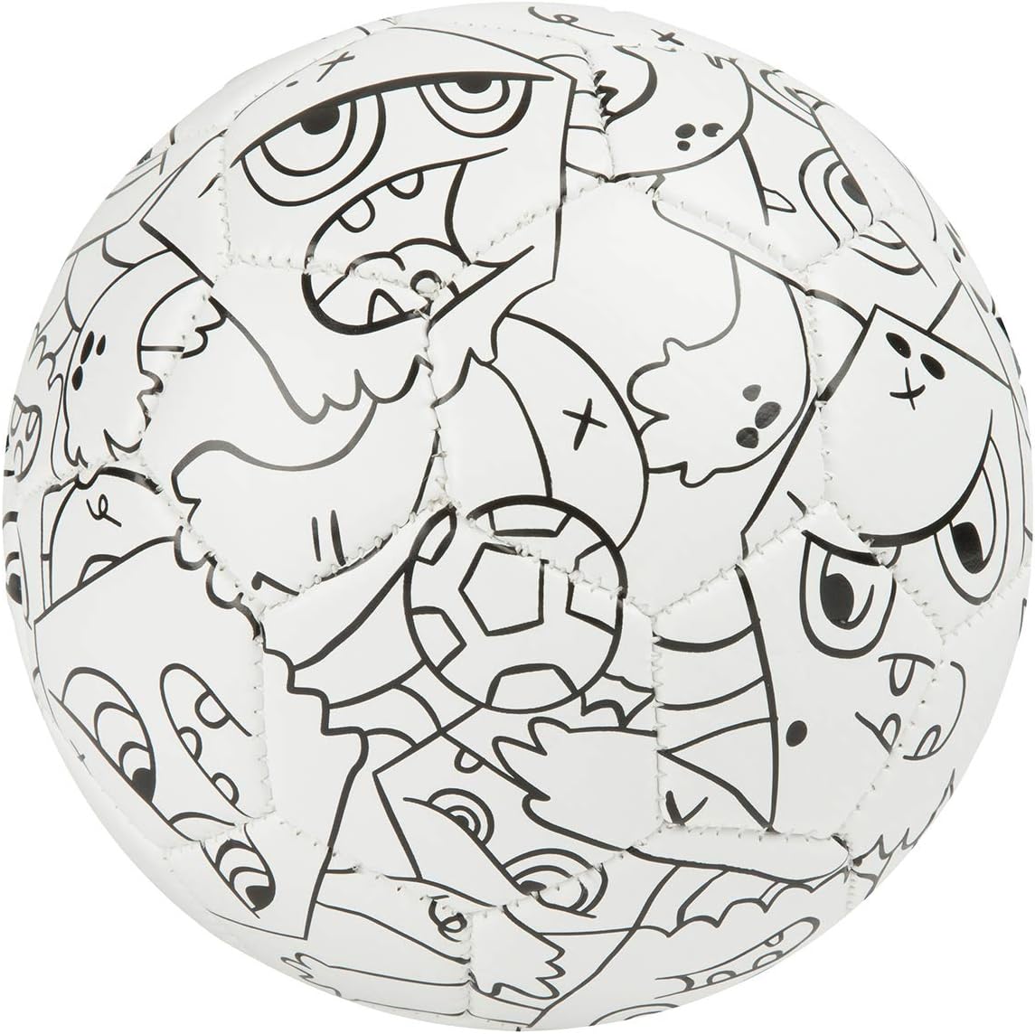 Mitre Scriball Zultz Personalisierbarer Mini-Fußball mit Malstiften 5