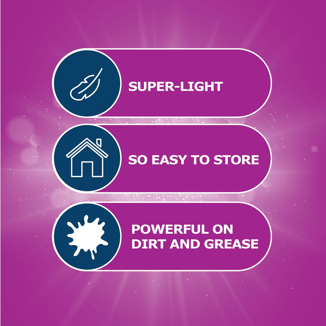 Dr. Beckmann Floor & Multi-Surface Cleaning Sheets - Ultra-Concentrated, Streak-Free, Fresh Spring Scent