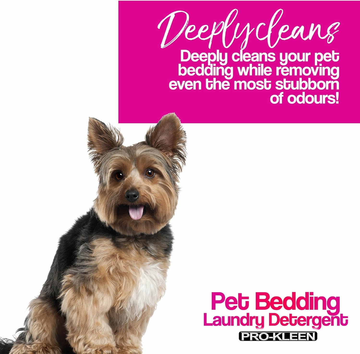 Pro-Kleen Pet Bedding Laundry Detergent - Fresh Linen (1L) - Non-Bio 5