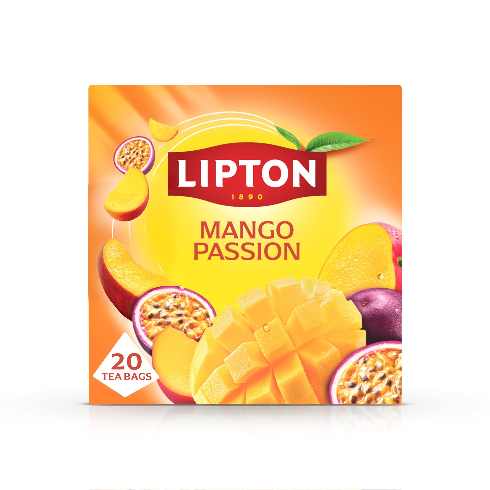 Lipton - Mango Passion Fruit Infusion Herbal Tea Bags 1