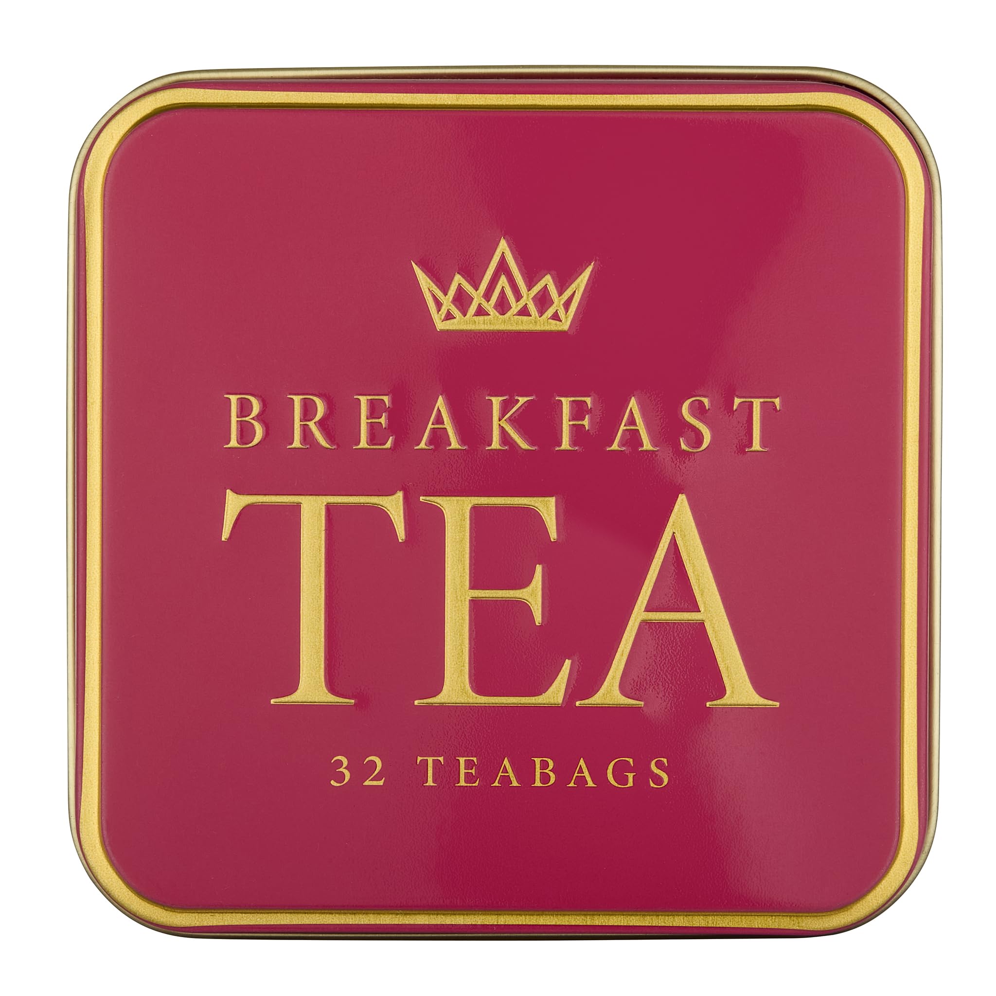 New English Teas Victorian Garden Tea Tin - 32 English Breakfast Teabags 2